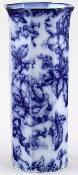 Vase octagonal c1920s